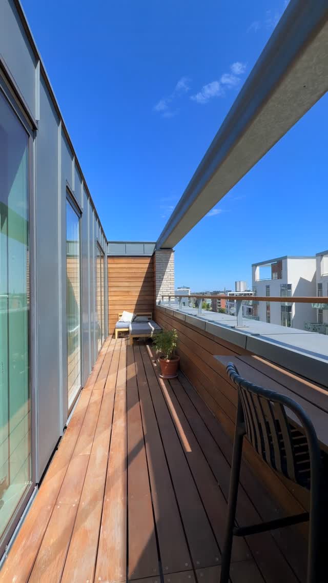 3-værelses penthouselejlighed på Islands Brygge
