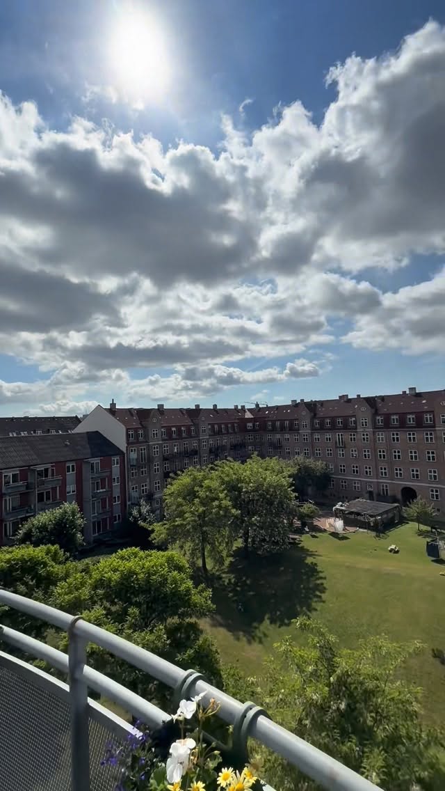 3-værelses lejlighed med stor altan