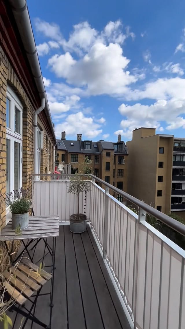 3-værelses lejlighed med altan